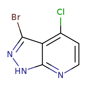 3-Bromo-4-chloro-1H-pyrazolo[3,4-b]pyridine