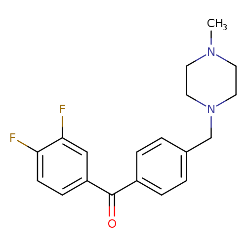 3,4-DIFLUORO-4'-(4-METHYLPIPERAZINOMETHYL) BENZOPHENONE