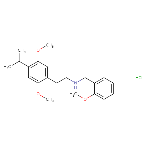2-(4-isopropyl-2,5-dimethoxyphenyl)-N-(2-methoxybenzyl)ethan-1-amine,monohydrochloride