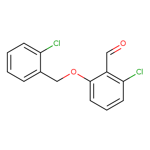 2-chloro-6-[(2-chlorophenyl)methoxy]benzaldehyde