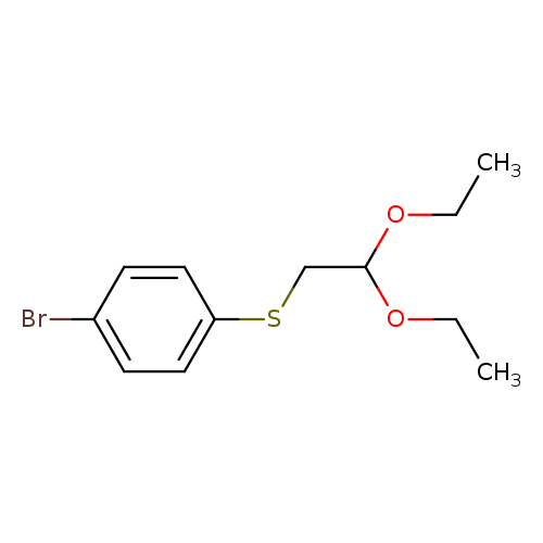 1-Bromo-4-[(2,2-diethoxyethyl)thio]benzene