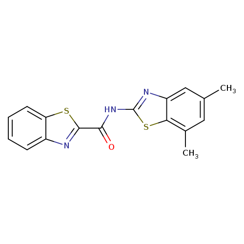N-(5,7-dimethyl-1,3-benzothiazol-2-yl)-1,3-benzothiazole-2-carboxamide