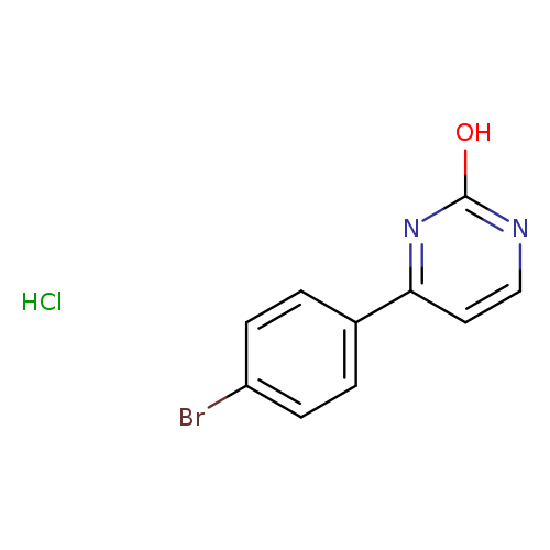 4-(4-bromophenyl)pyrimidin-2-ol hydrochloride
