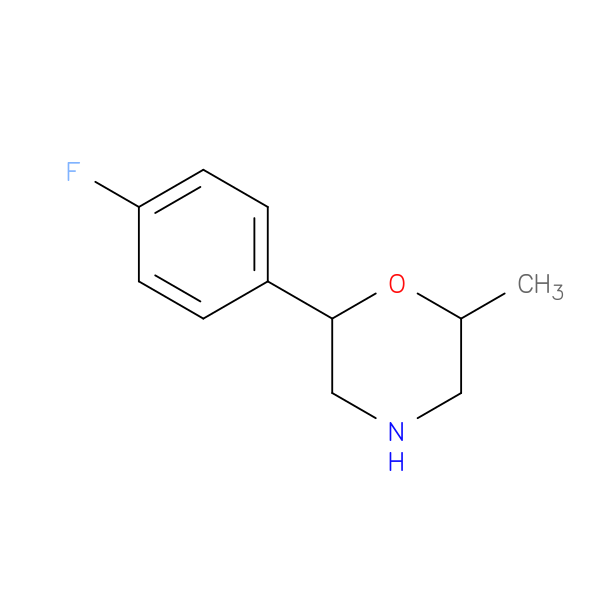 2-(4-fluorophenyl)-6-methylmorpholine