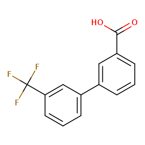 [1,1'-Biphenyl]-3-carboxylic acid, 3'-(trifluoromethyl)-