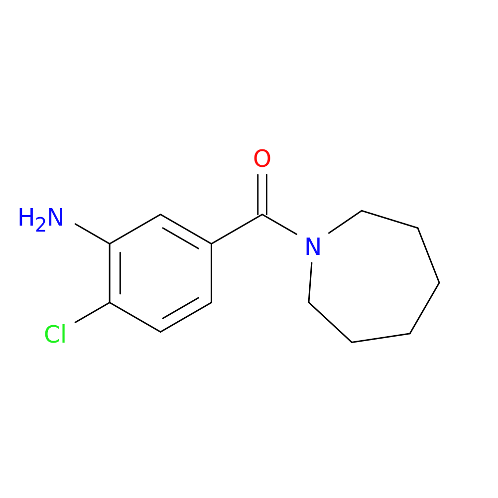 (3-amino-4-chlorophenyl)(azepan-1-yl)methanone