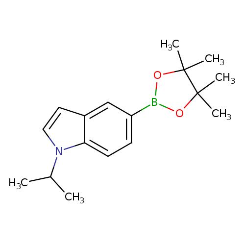 1-(propan-2-yl)-5-(tetramethyl-1,3,2-dioxaborolan-2-yl)-1H-indole