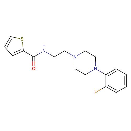 N-{2-[4-(2-fluorophenyl)piperazin-1-yl]ethyl}thiophene-2-carboxamide