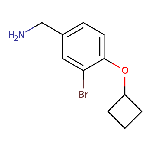 (3-Bromo-4-cyclobutoxyphenyl)methanamine
