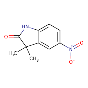 2H-Indol-2-one, 1,3-dihydro-3,3-dimethyl-5-nitro-