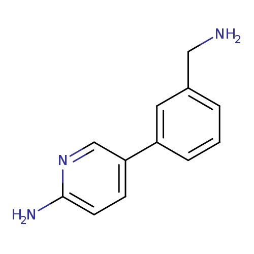5-[3-(aminomethyl)phenyl]pyridin-2-amine