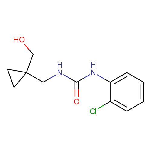 1-(2-chlorophenyl)-3-{[1-(hydroxymethyl)cyclopropyl]methyl}urea