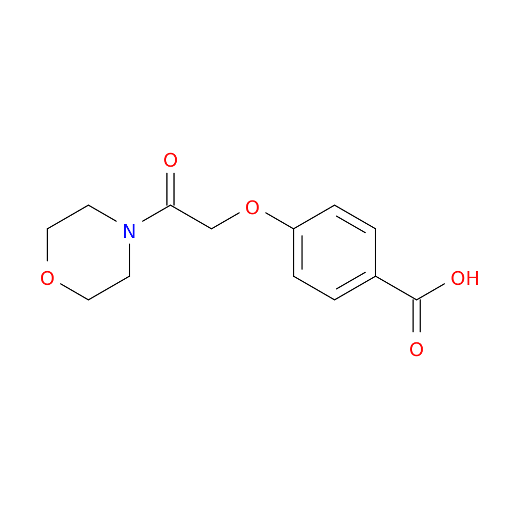 4-(2-Morpholino-2-oxoethoxy)benzoic acid