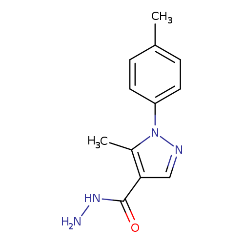 5-Methyl-1-p-tolyl-1h-pyrazole-4-carbohydrazide