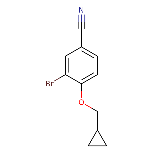 3-bromo-4-(cyclopropylmethoxy)benzonitrile