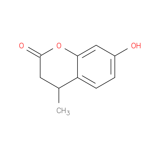 7-Hydroxy-4-methyl-3,4-dihydro-2H-1-benzopyran-2-one