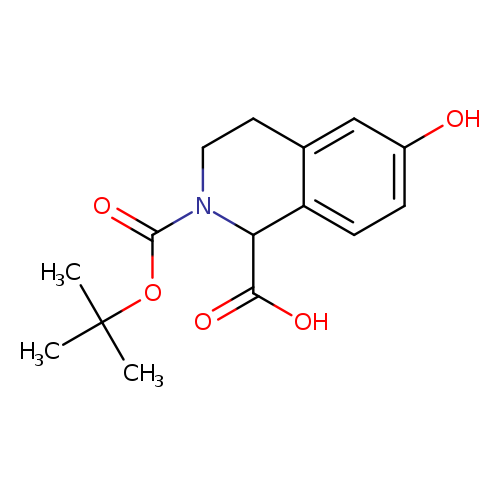 2-boc-6-hydroxy-1,2,3,4-tetrahydro-isoquinoline-1-carboxylic acid