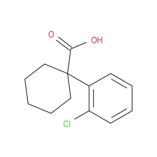 1-(2-chlorophenyl)cyclohexane-1-carboxylic acid