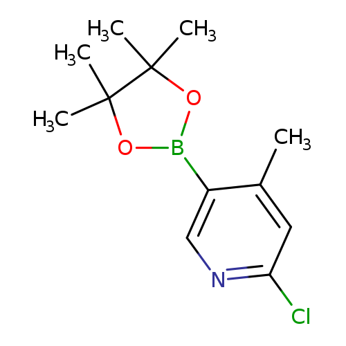 2-chloro-4-methyl-5-(4,4,5,5-tetramethyl-1,3,2-dioxaborolan-2-yl)pyridine