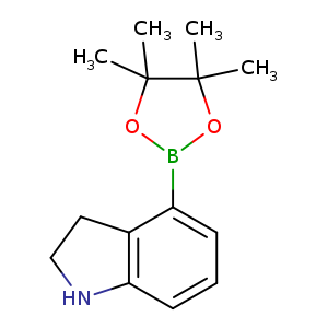 4-(4,4,5,5-Tetramethyl-[1,3,2]dioxaborolan-2-yl)-2,3-dihydro-1H-indole