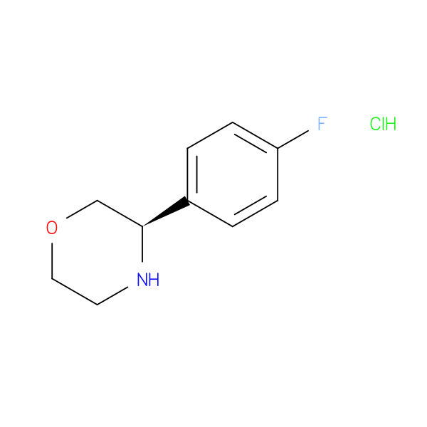 (3R)-3-(4-Fluorophenyl)morpholine hcl