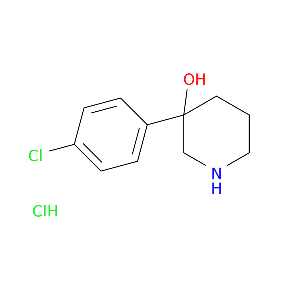 3-(4-Chlorophenyl)piperidin-3-ol hydrochloride
