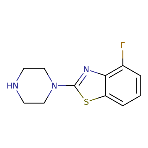 4-Fluoro-2-piperazin-1-yl-1,3-benzothiazole