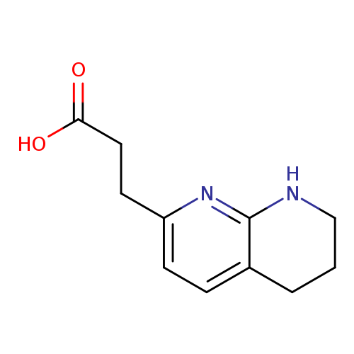 5,6,7,8-Tetrahydro-1,8-naphthyridin-2-propionic acid