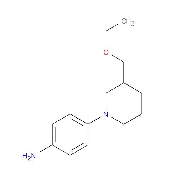 4-(3-(Ethoxymethyl)piperidin-1-yl)aniline