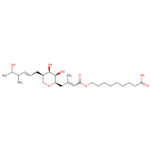 9-[[(2E)-4-[[(2S,3R,4R,5S)-3α,4α-Dihydroxy-5β-[(2E,4S,5S)-5-hydroxy-4-methyl-2-hexenyl]tetrahydro-2H-pyran]-2β-yl]-3-methyl-2-butenoyl]oxy]nonanoic acid