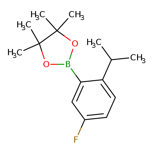 2-[5-fluoro-2-(propan-2-yl)phenyl]-4,4,5,5-tetramethyl-1,3,2-dioxaborolane
