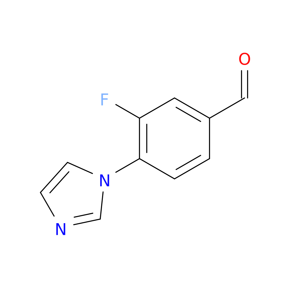 3-Fluoro-4-(1H-imidazol-1-yl)benzaldehyde