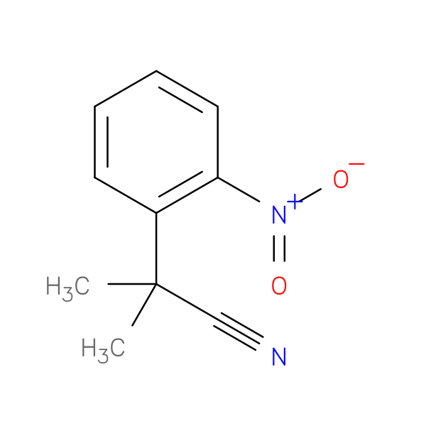 2-Methyl-2-(2-nitrophenyl)propanenitrile