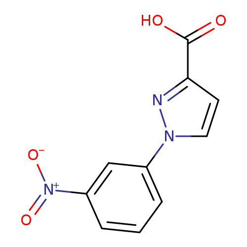 1-(3-Nitrophenyl)-1h-pyrazole-3-carboxylic acid