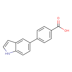 4-(1H-Indol-5-yl)benzoic acid