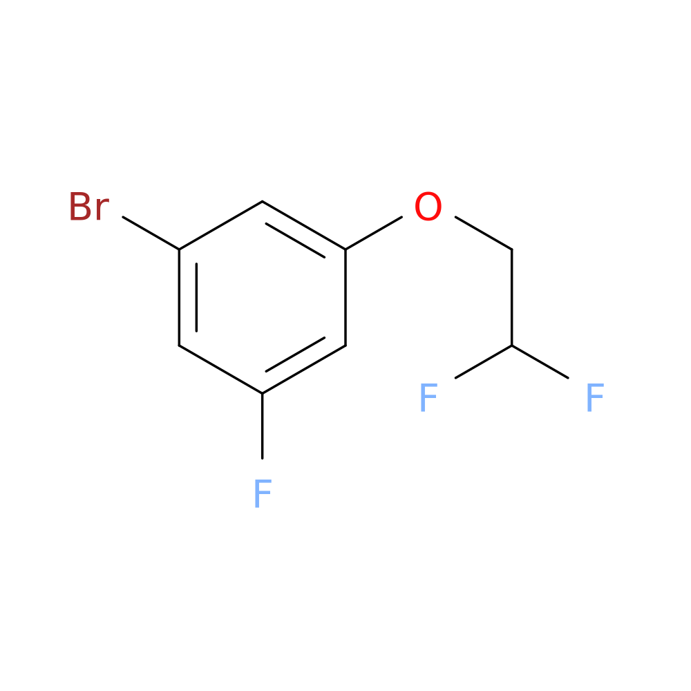 1-Bromo-3-(2,2-difluoroethoxy)-5-fluorobenzene
