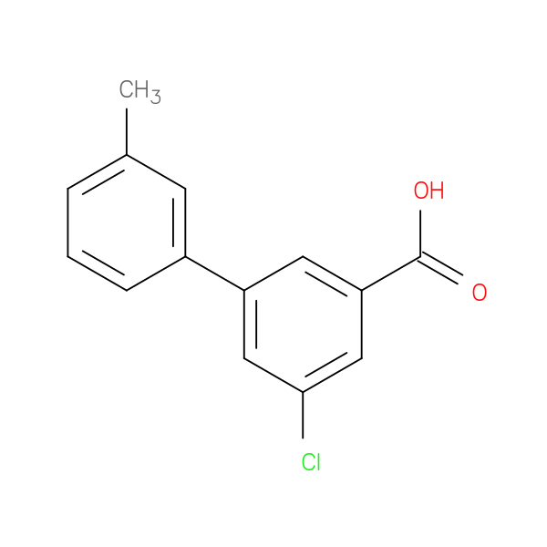 5-Chloro-3'-methylbiphenyl-3-carboxylic acid