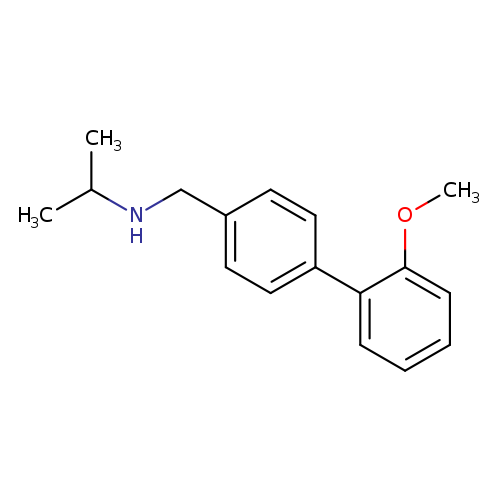 {[4-(2-methoxyphenyl)phenyl]methyl}(propan-2-yl)amine