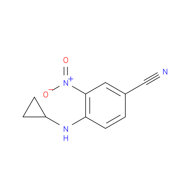 4-(Cyclopropylamino)-3-nitrobenzonitrile