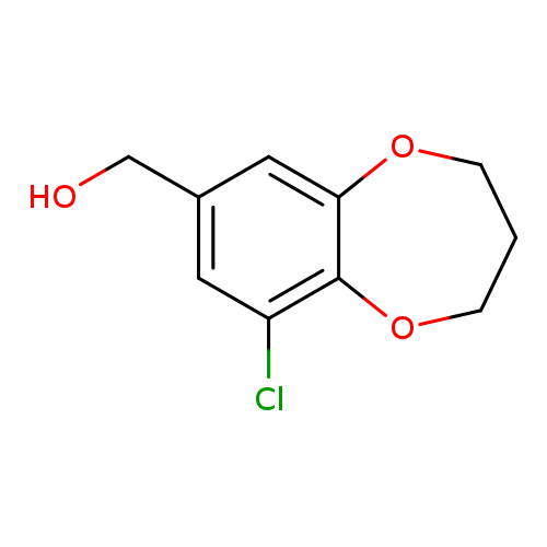 (9-chloro-3,4-dihydro-2H-1,5-benzodioxepin-7-yl)methanol