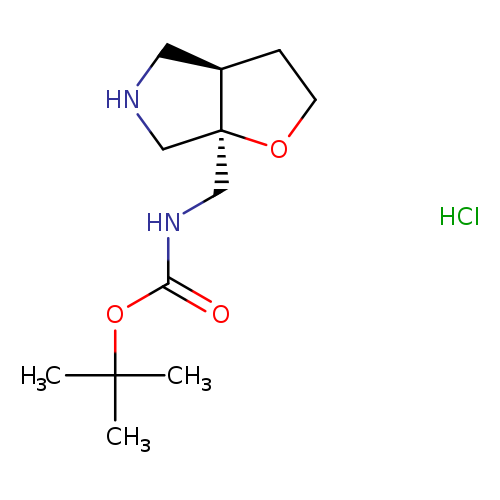 rac-tert-butylN-{[(3aR,6aR)-hexahydro-2H-furo[2,3-c]pyrrol-6a-yl]methyl}carbamatehydrochloride