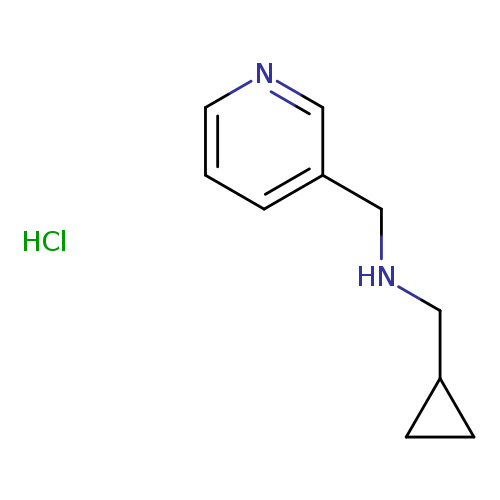 (cyclopropylmethyl)[(pyridin-3-yl)methyl]amine hydrochloride
