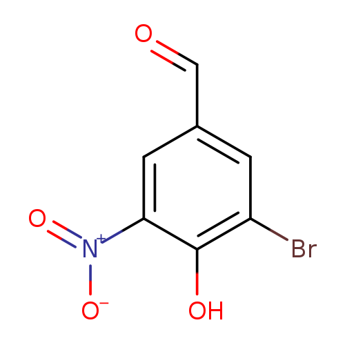 3-Bromo-4-hydroxy-5-nitrobenzaldehyde