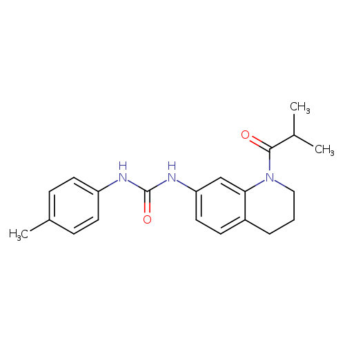 1-(4-methylphenyl)-3-[1-(2-methylpropanoyl)-1,2,3,4-tetrahydroquinolin-7-yl]urea