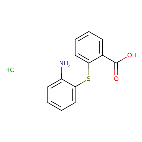 2-((2-Aminophenyl)thio)benzoic acid hydrochloride