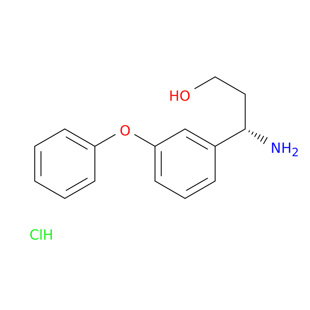 (3S)-3-amino-3-(3-phenoxyphenyl)propan-1-ol hydrochloride