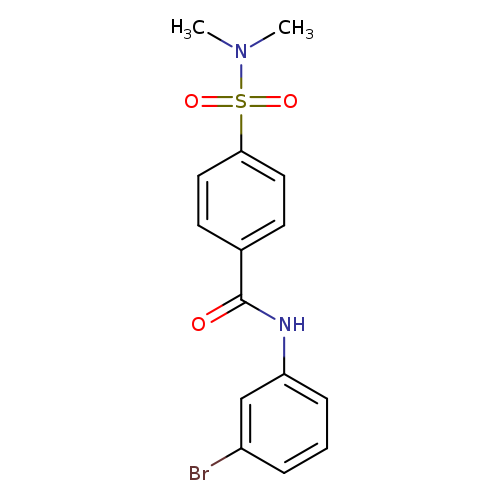 N-(3-bromophenyl)-4-(dimethylsulfamoyl)benzamide