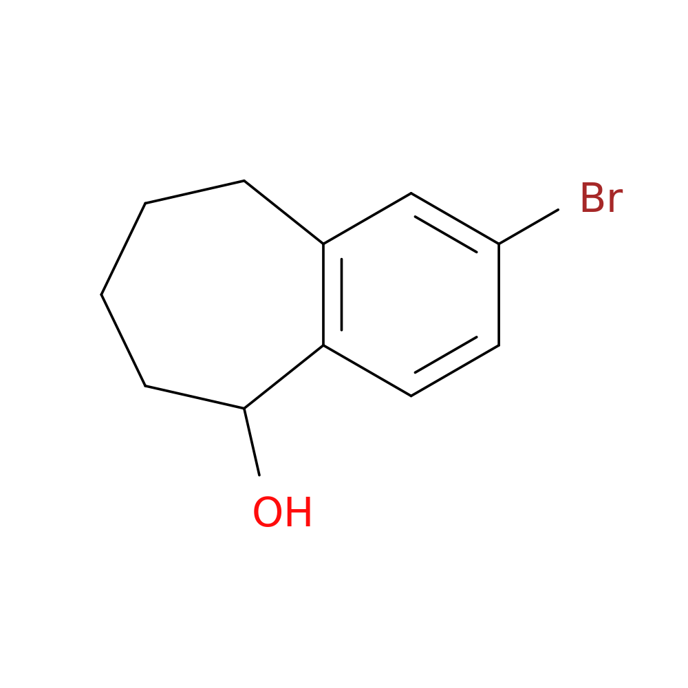 2-bromo-6,7,8,9-tetrahydro-5H-benzo[7]annulen-5-ol