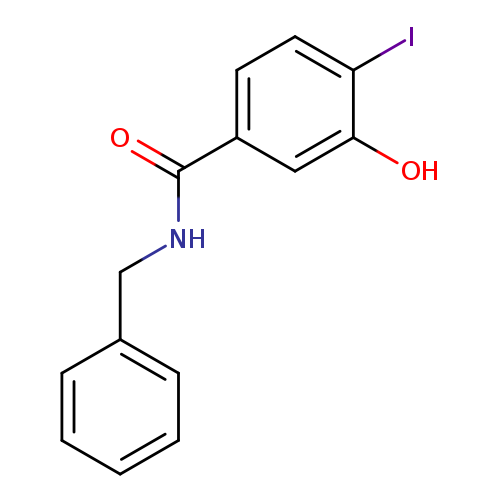 N-benzyl-3-hydroxy-4-iodobenzamide