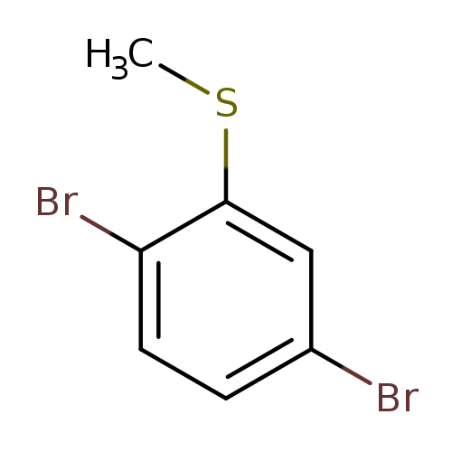 1,4-Dibromo-2-methylsulfanylbenzene